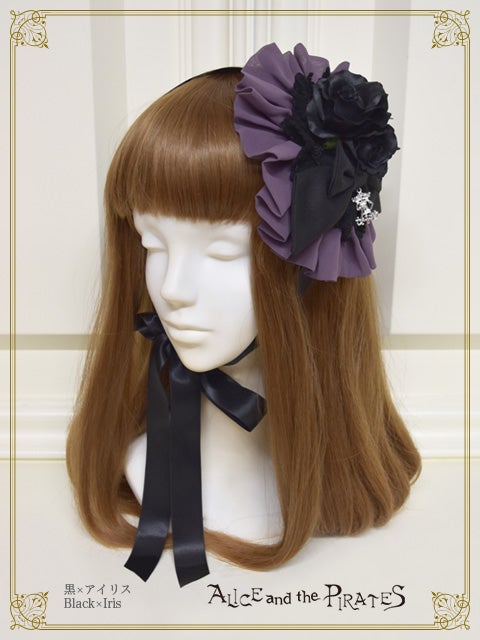 Gather Chiffon Round Headdress (2022) by Alice and the Pirates