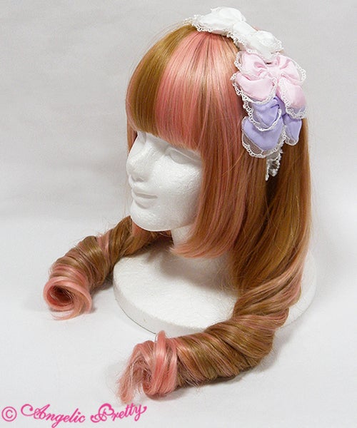 angelic pretty ぷくぷくリボンクリップ　アカ 355aa221-b018-5adf-a77c-