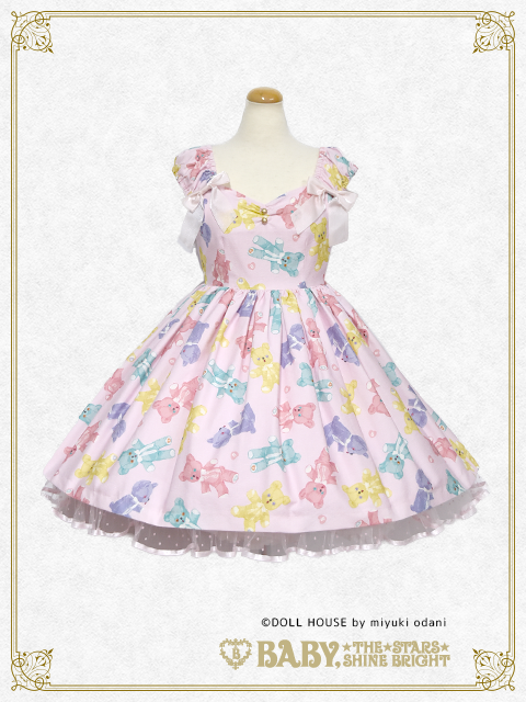 dancing baby bear マルチ　ワンピース　baby the Dancing BABY Bear Cherry Set by Baby, the Stars Shine Bright