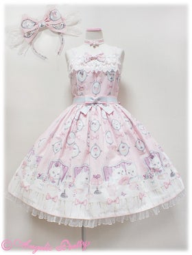 Cat Tea Party JSK Set by Angelic Pretty