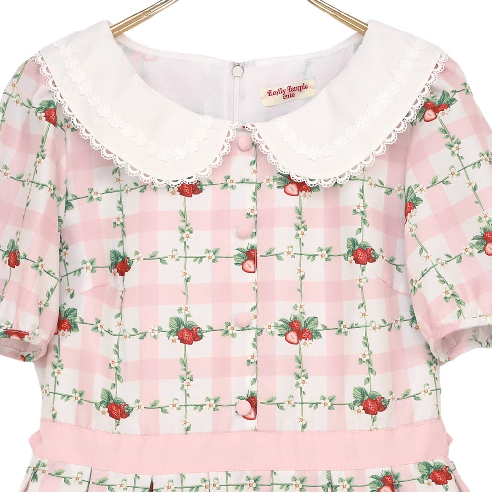 Strawberry Check OP by Emily Temple Cute