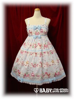Sweet Fruit a la Mode Print Macaron JSK by Baby, the Stars Shine