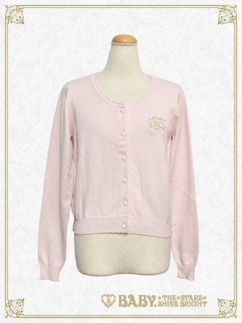 Strawberry Embroidery School Cardigan by Baby, the Stars Shine Bright