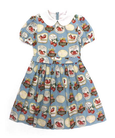 Strawberry Label Round Collar OP by Jane Marple Strawberry Label Round Collar OP by Jane Marple