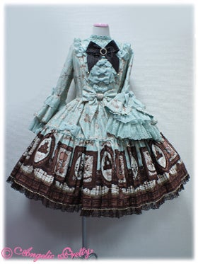 Musee du Chocolat OP Set by Angelic Pretty