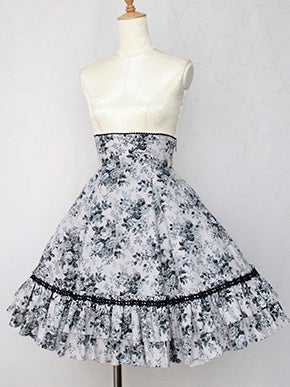Rococo Bouquet Bustle Skirt (2015) by Victorian Maiden