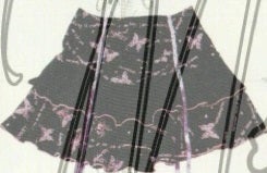 h. jelly & Honey Butterfly Mini Skirt by h.NAOTO
