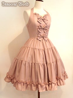 Halter Neck Tiered JSK by Innocent World