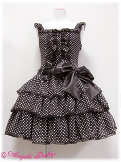 Lady Dot Chiffon JSK by Angelic Pretty