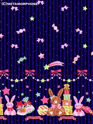 CL / Candy Star Rabbit Shirring JSK by Metamorphose Temps de Fille