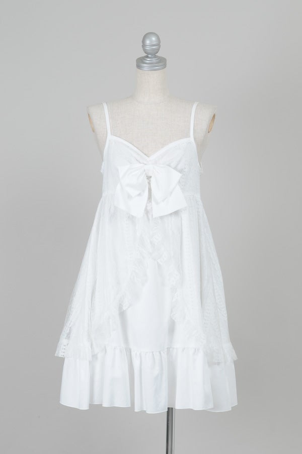 Ribbon Lace Camisole OP by Black Peace Now