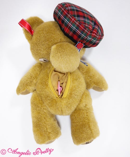 British Bear Plush Toy Pouch by Angelic Pretty