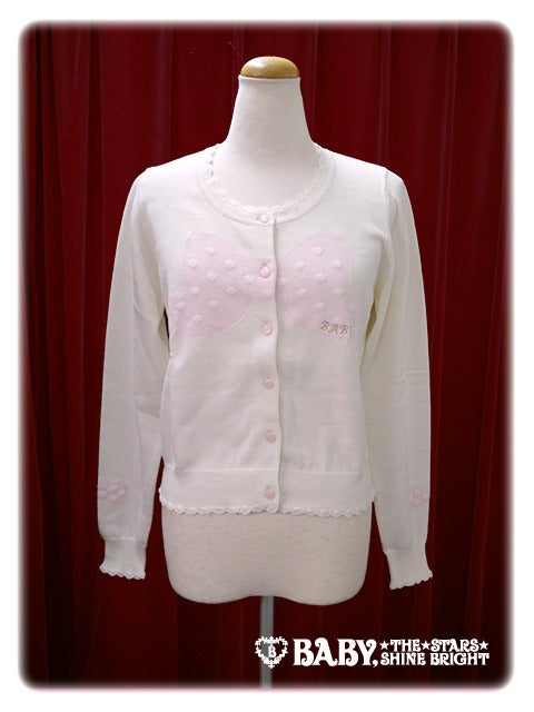 Dot Ribbon Cardigan by Baby, the Stars Shine Bright