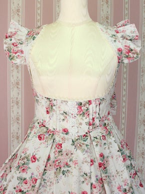 Rococo Bouquet Frill Apron JSK by Victorian Maiden
