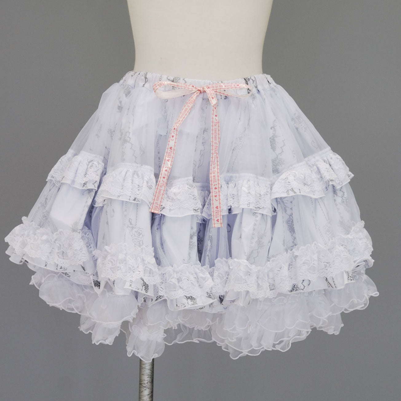 FRILL Volume Pannier Skirt by h.NAOTO