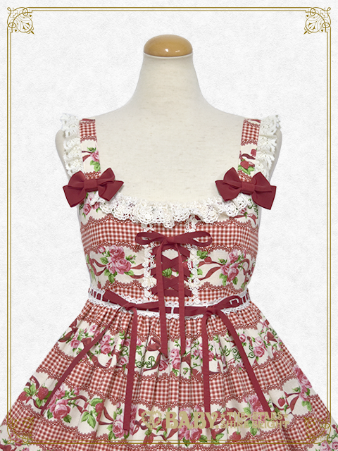 Sweetie Gingham Border JSK II (2018) by Baby, the Stars Shine Bright