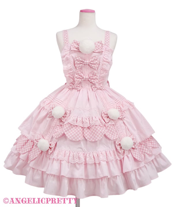 ラ*こ様 Angelic pretty fancy box 胸切替jsk オーバ Fancy Box