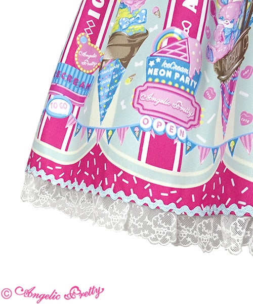 写真追加】Ice Cream Parlorジャンパースカート Angelic Pretty / Ice