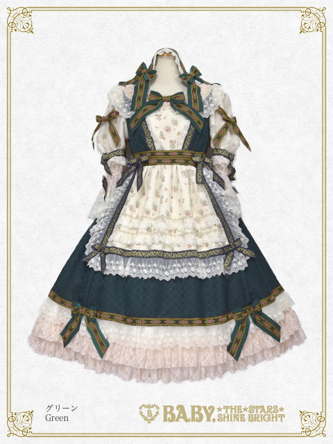 Mazrka ~Girly Jolie Fleur~ OP Set by Baby, the Stars Shine Bright
