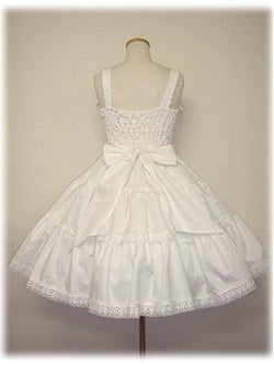 Shoulder Ribbon JSK (2005 1st Release) by Angelic Pretty