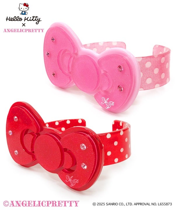Hello Kitty♡リボンバングル MTO] Hello Kitty Ribbon Bangle (2025) by Angelic Pretty
