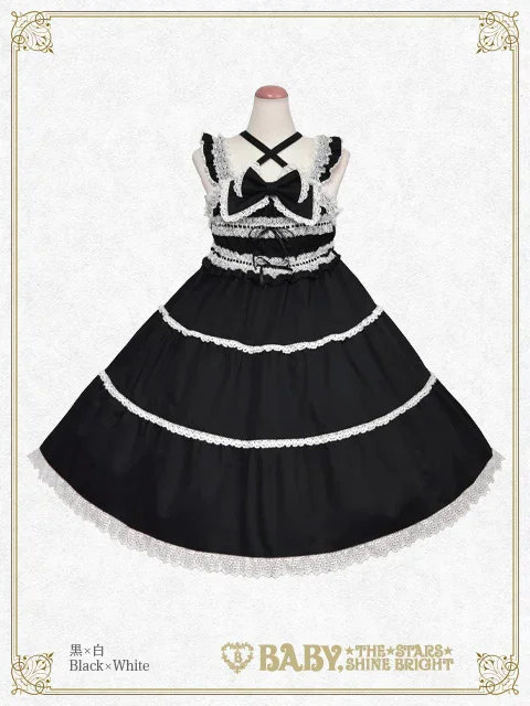 ベビードールjsk 黒白 Shirring Babydoll JSK (2023) by Baby, the Stars Shine Bright