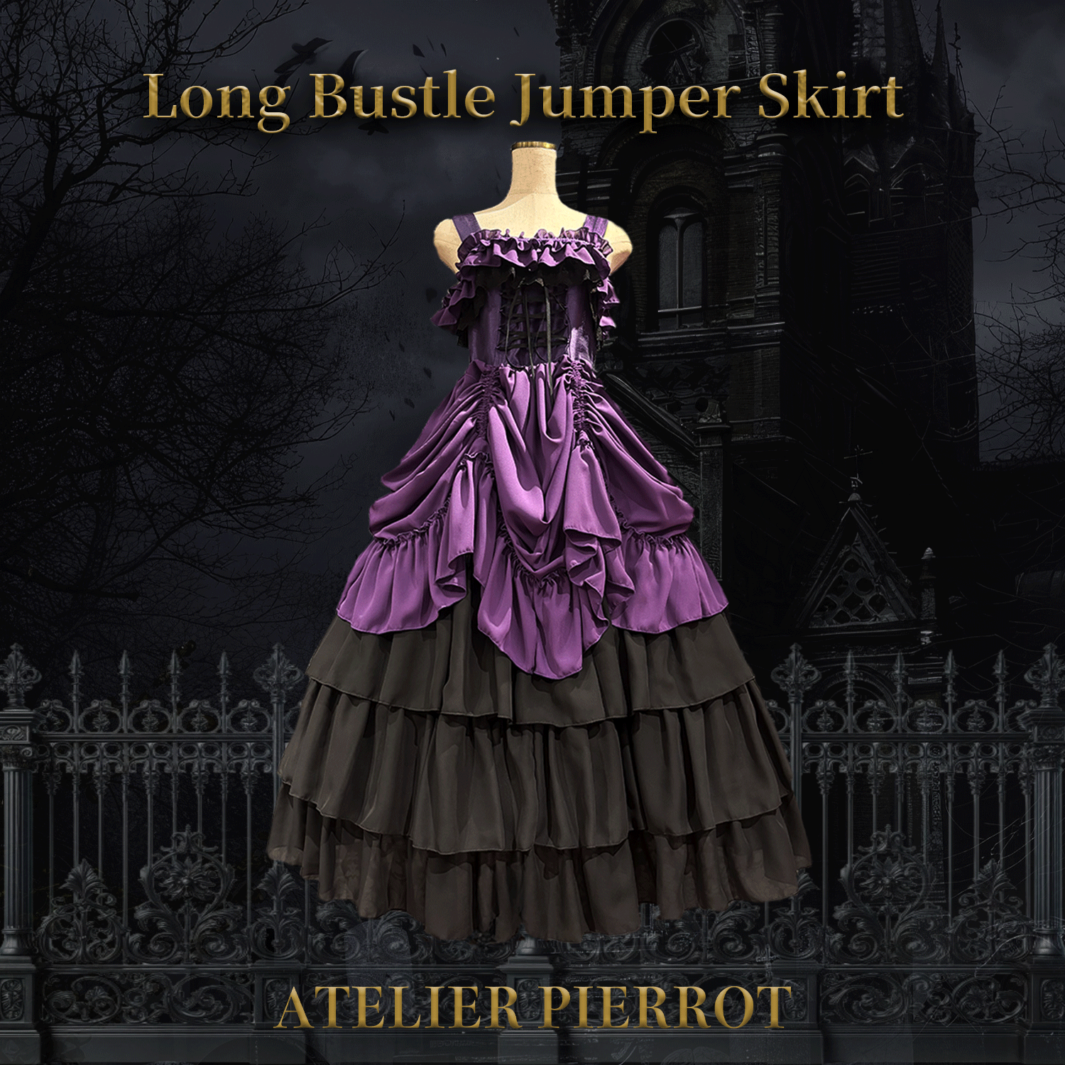Long Bustle JSK (2024) by Atelier Pierrot