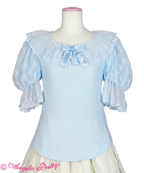 Lacy Princess Short Sleeve Cutsew by Angelic Pretty