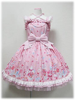 Miracle Candy Dot Tulle JSK by Angelic Pretty