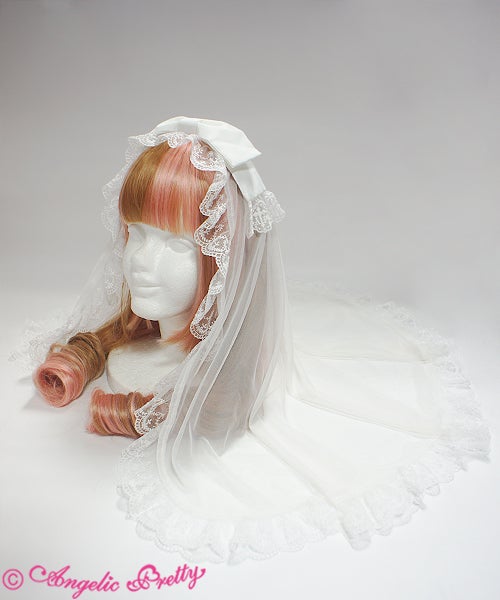 Treatürself angel ribbon lace setup Angel Ribbon Veil Headband by Angelic Pretty