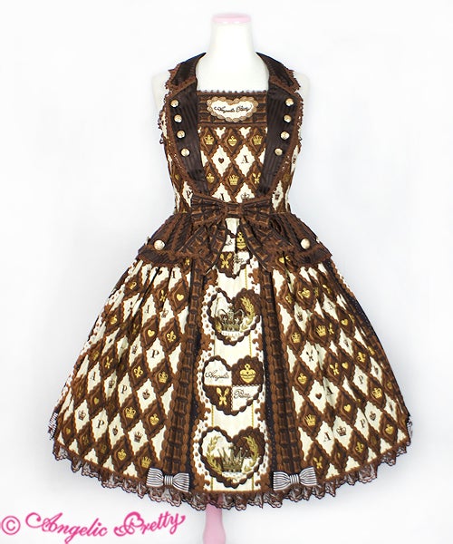 Queen Chocolate JSK by Angelic Pretty