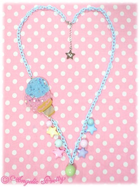 Angelic Pretty ミルキープラネット Milky Planet Necklace by Angelic Pretty