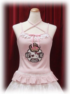 BABY,THE STARS SHINE BRIGHTキャミソール Skull Crown Nana Charmmy Camisole by Baby, the Stars Shine Bright