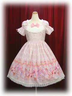 Drop Lace Rococo Accessories Print JSK II by Baby, the Stars Shine