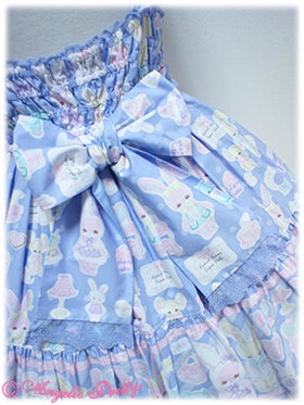 Fancy Paper Dolls Tiered JSK by Angelic Pretty