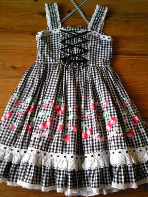 Cherry Print JSK by Angelic Pretty