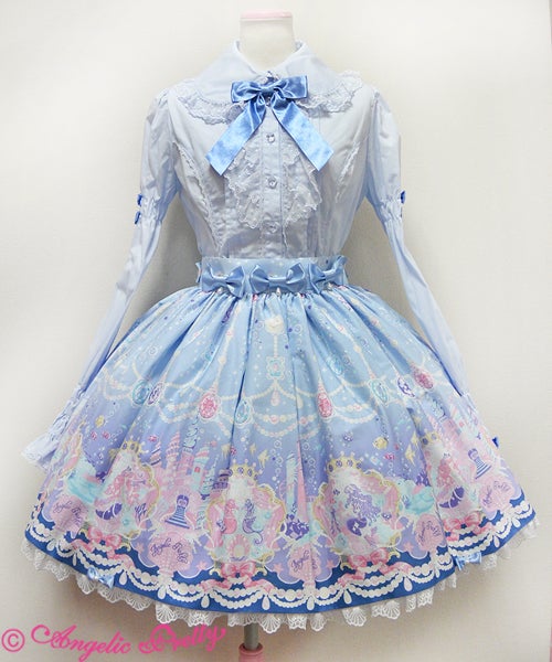 Marine Kingdom Skirt by Angelic Pretty