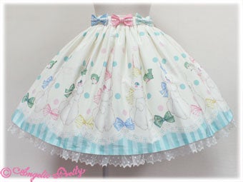【廃盤】Angelic Pretty マシュマロバニー sjk Marshmallow Bunny Skirt by Angelic Pretty