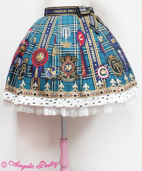 Loyal Rosette Skirt by Angelic Pretty