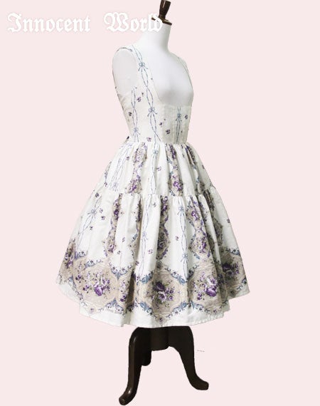 Pure Rose Tiered JSK by Innocent World