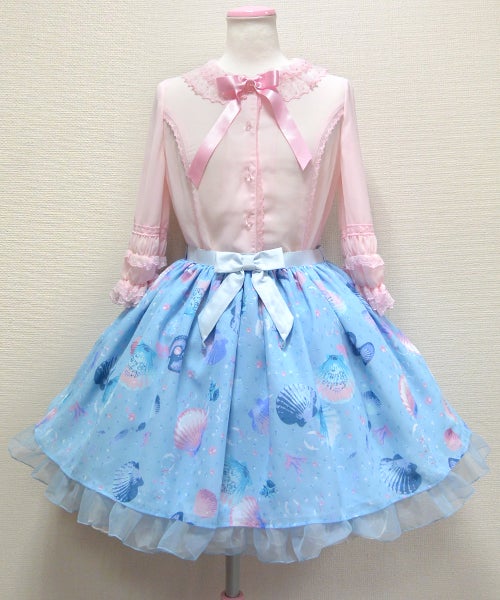 Dream Marine Skirt by Angelic Pretty