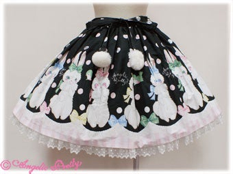 Marshmallow Bunny Skirt by Angelic Pretty