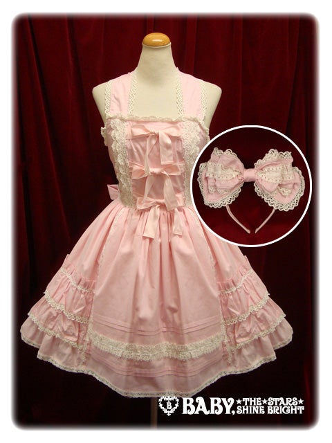 Ribbon Ribbon Gelato JSK & Head Bow Set by Baby, the Stars Shine