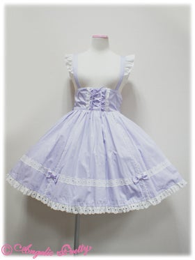Classical Princess Skirt with Suspenders by Angelic Pretty