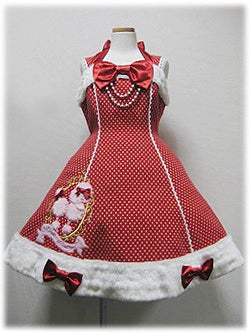 Royal Poodle Applique JSK by Angelic Pretty