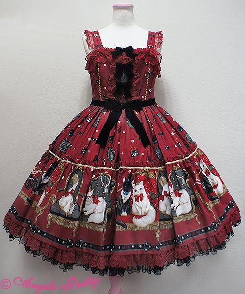 Princess Cat Tiered JSK by Angelic Pretty