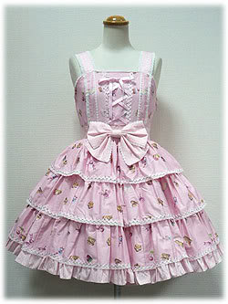 Country of Sweets Triple Frill JSK by Angelic Pretty