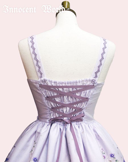 Japanese Butterfly Plain JSK by Innocent World