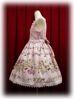 【ワケあり商品】BABY クロスローズプリントスカート Cross Rose Print JSK I by Baby, the Stars Shine Bright