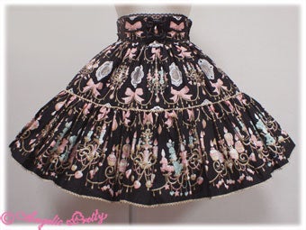 Sweetie Chandelier Skirt by Angelic Pretty
